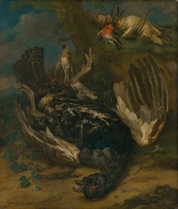 聴覚障害者のいる静物 作： Johann Georg de Hamilton  